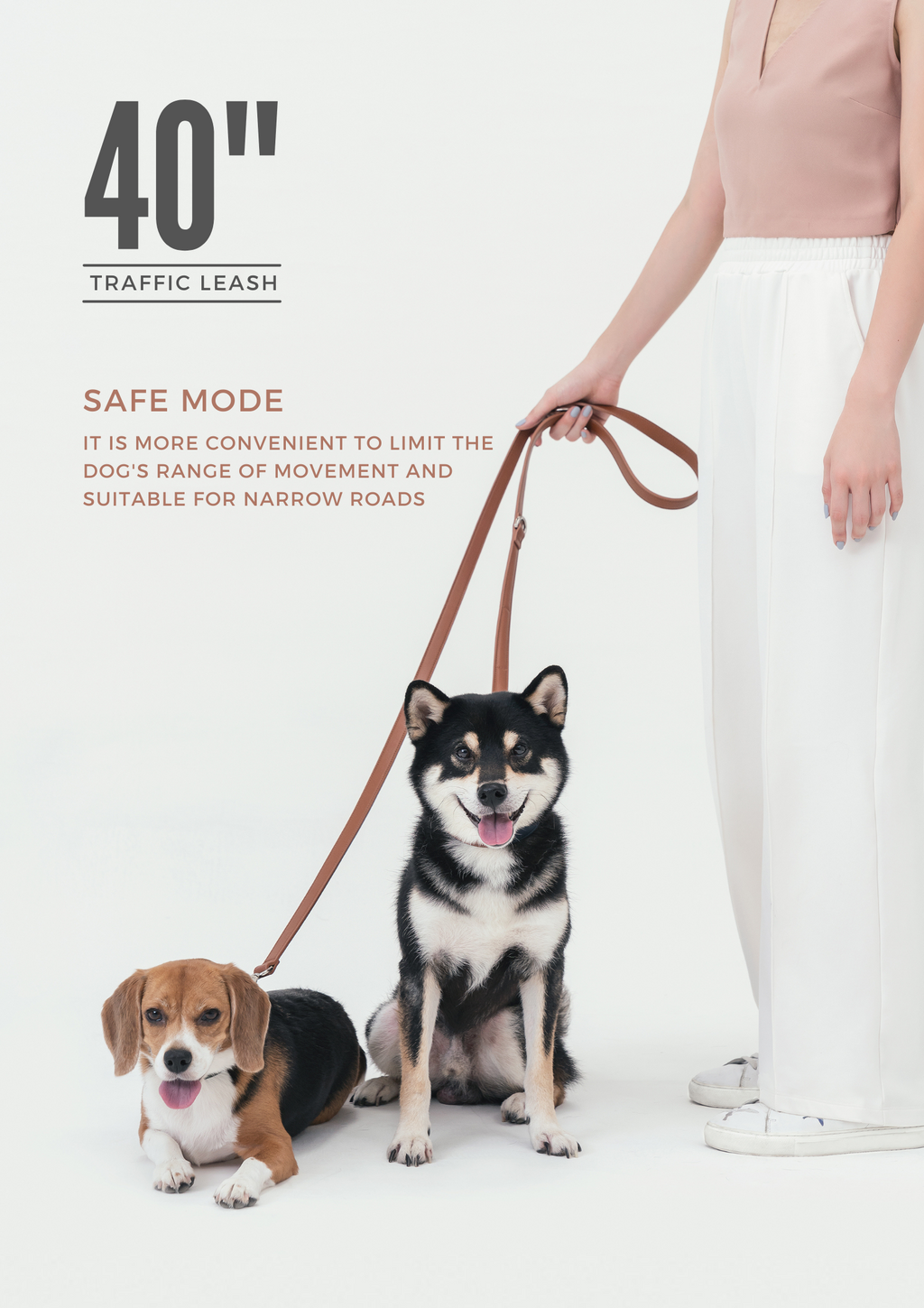 HART MULTI-FUNCTION LEASH - NAVY BLUE