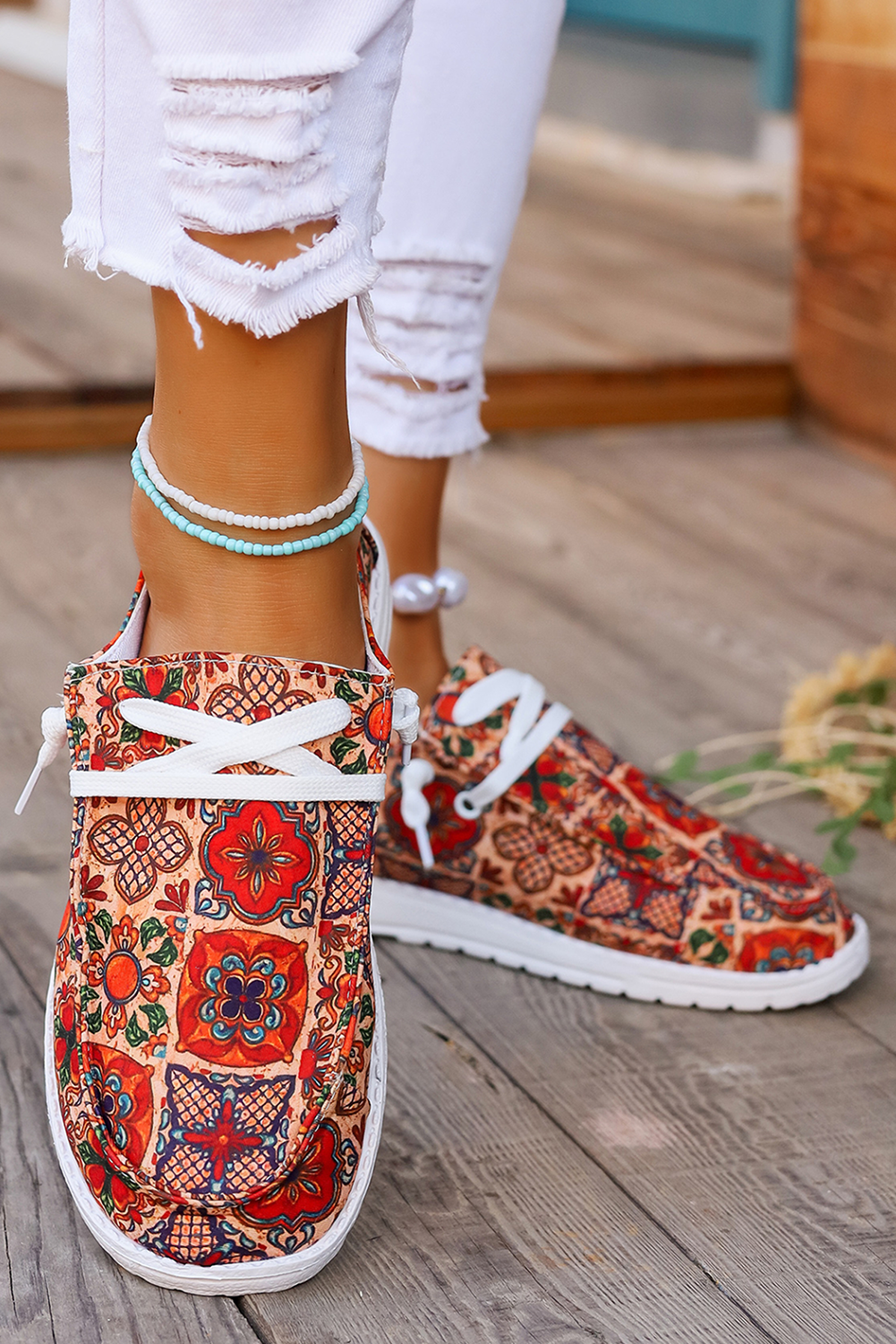 Aria Flat Slip On Shoes by Threaded Pear