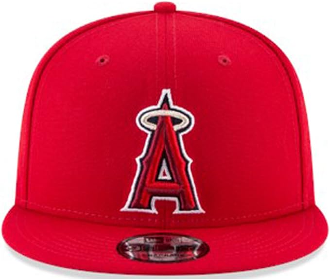 Authentic Angels Red 9Fifty Snapback OSFM Hat Cap