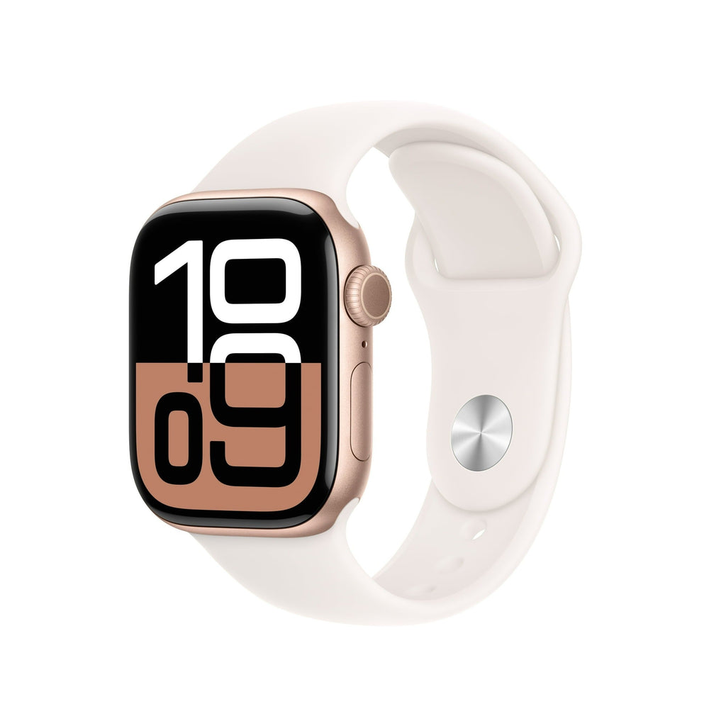 Apple Watch Series 10 42mm Gps Aluminum Rose Gold + Light Blush Sport Band 64gb WS1