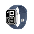 Apple Watch Series 10 46mm Gps Aluminum Silver + Denim Sport Band 64gb WS1