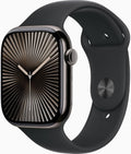 Apple Watch Series 10 42mm Gps + Cellular Slate Titanium + Black Sport Band 64gb WS1