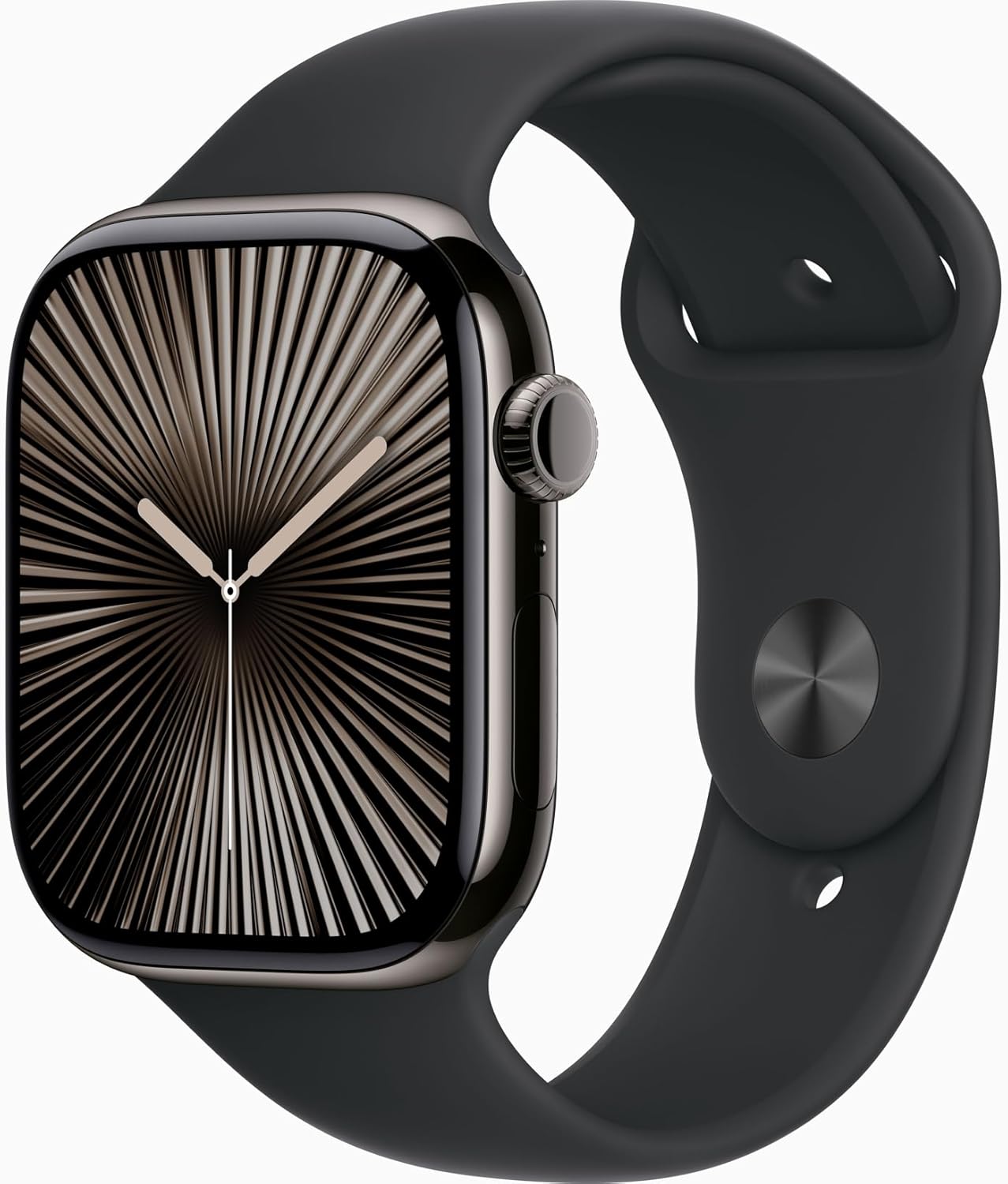 Apple Watch Series 10 42mm Gps + Cellular Slate Titanium + Black Sport Band 64gb WS1