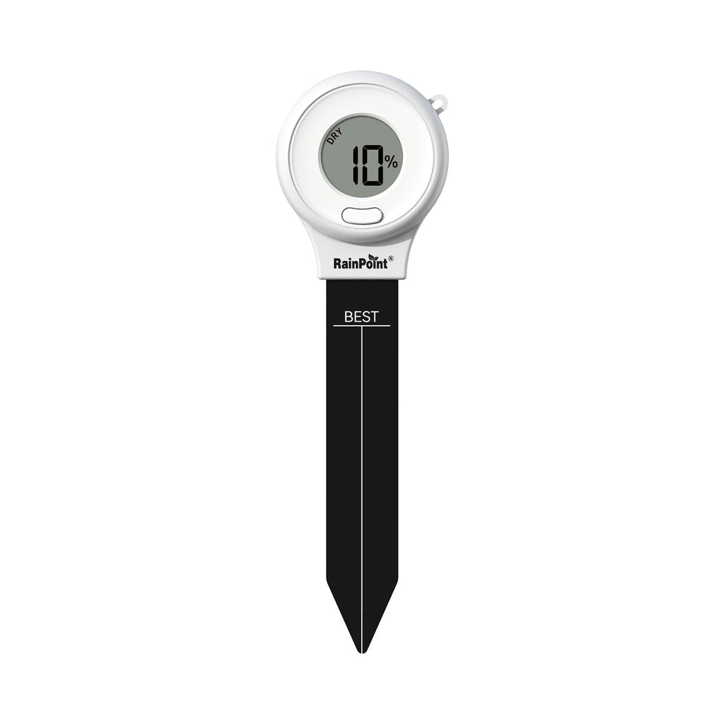 RAINPOINT Digital Compact Soil Moisture Meter for Indoor/Outdoor Plants, Soil Probe Hygrometer Sensor Tester Sets for Garden Lawn Farm, Easy Operation House Pot Plants Moisture Detector- 3 pcs by BALDR Electronic