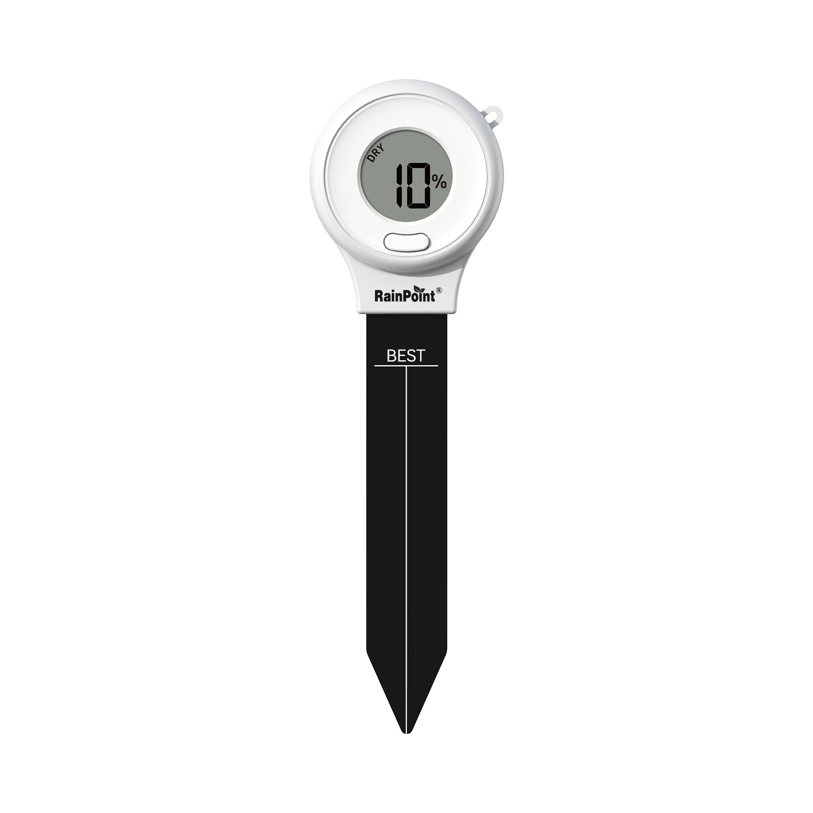 RAINPOINT Digital Compact Soil Moisture Meter for Indoor/Outdoor Plants, Soil Probe Hygrometer Sensor Tester Sets for Garden Lawn Farm, Easy Operation House Pot Plants Moisture Detector- 3 pcs by BALDR Electronic
