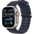 Apple Watch Ultra 49mm Gps + Cellular Titanium Silver + Navy Ocean Band 32gb WS1