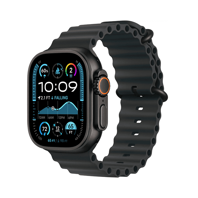 Apple Watch Ultra 2 49mm Gps + Cellular Black Titanium + Black Ocean Band 64gb WS1