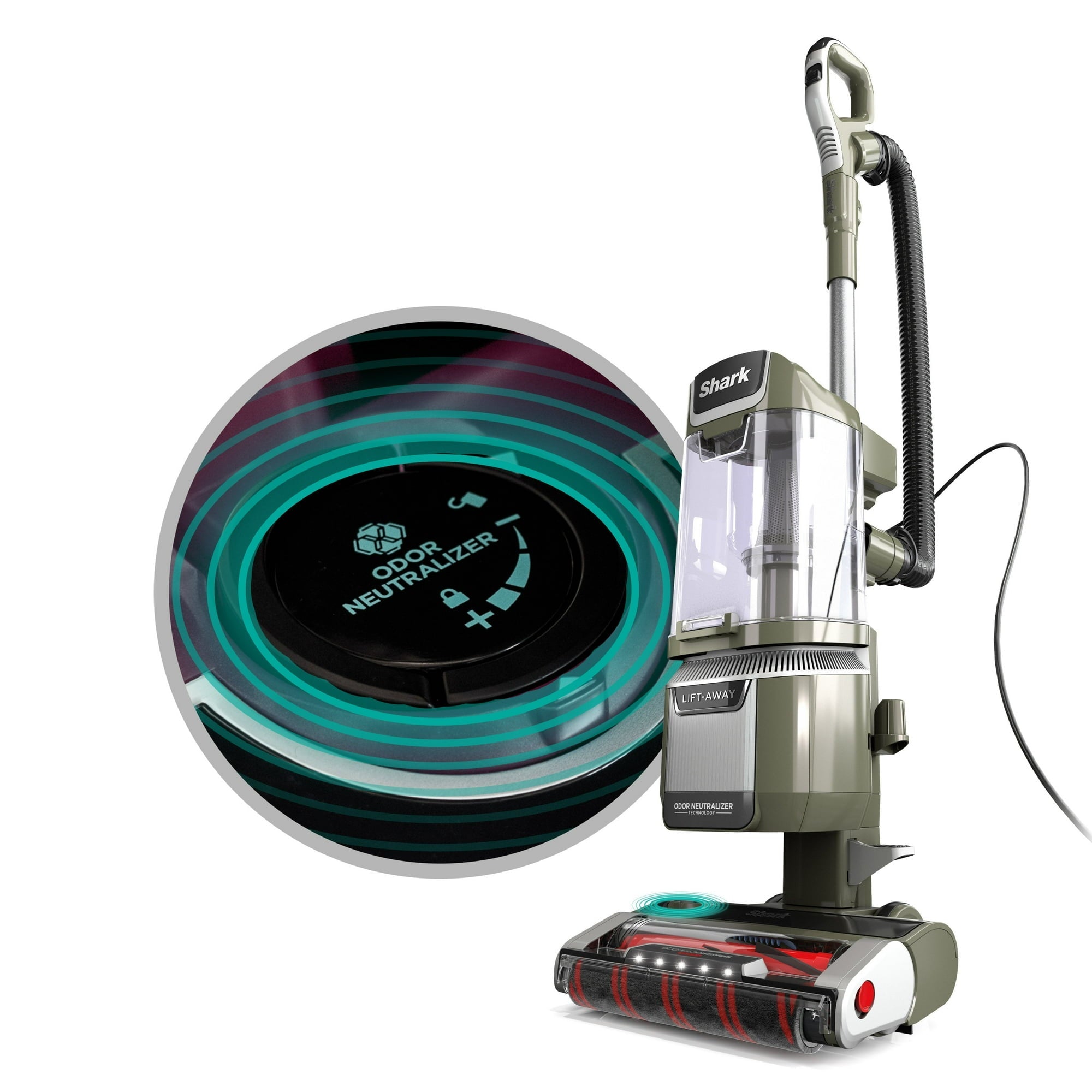 Shark Rotator Pet Lift-away Adv Upright Vacuum/duoclean Powerfins Hairpro/odor Neutralizer La700 Sage WS1