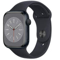 Apple Watch Series 8 45mm Gps + Cellular Aluminum Midnight + Midnight Sport Band 32gb HG1