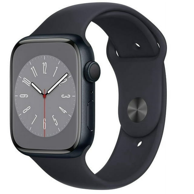 Apple Watch Series 8 45mm Gps + Cellular Aluminum Midnight + Midnight Sport Band 32gb HG1