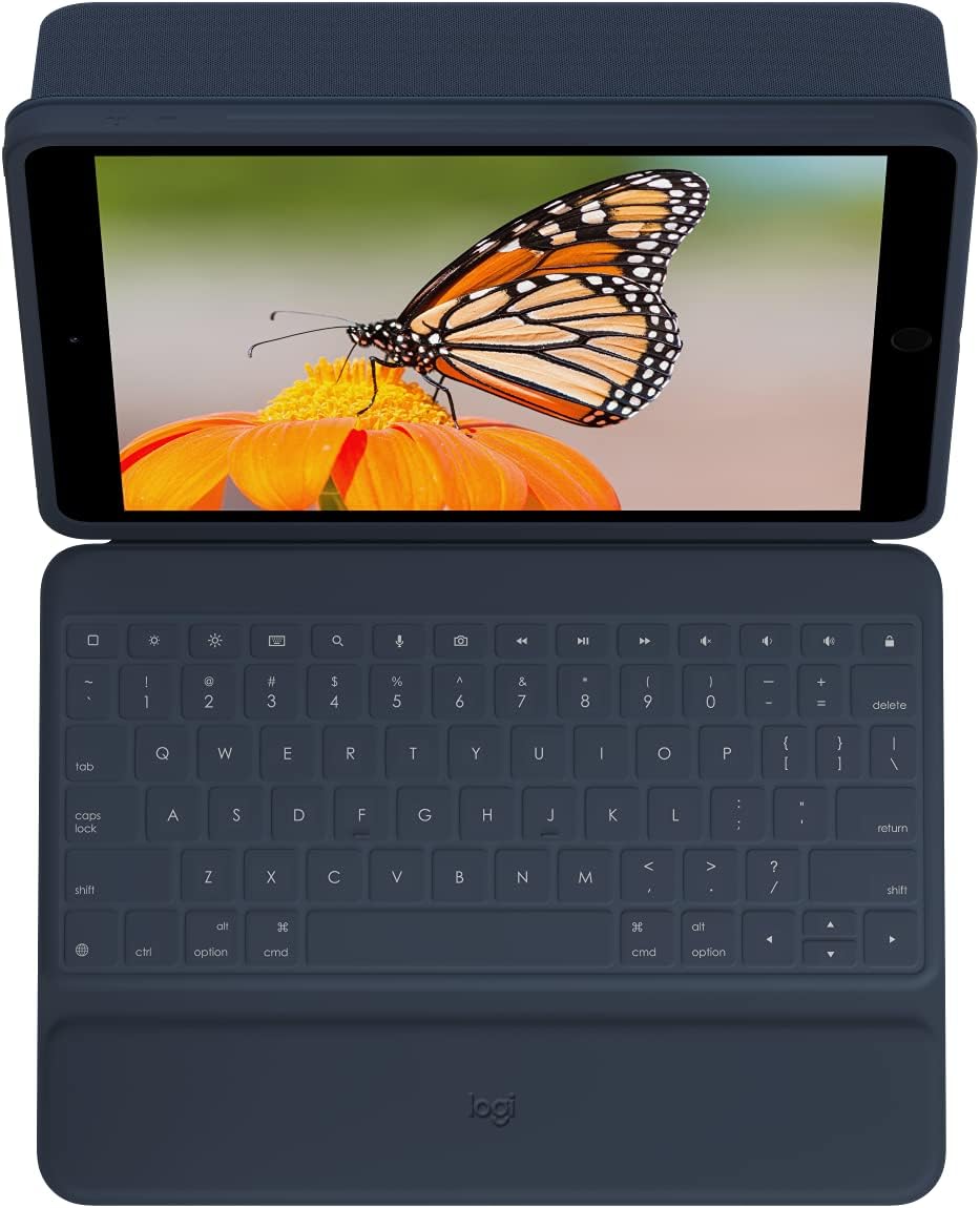 Logitech Rugged Combo 3 Ipad Keyboard For Ipad 7th - 8th And 9th Generation Classic Blue HG1