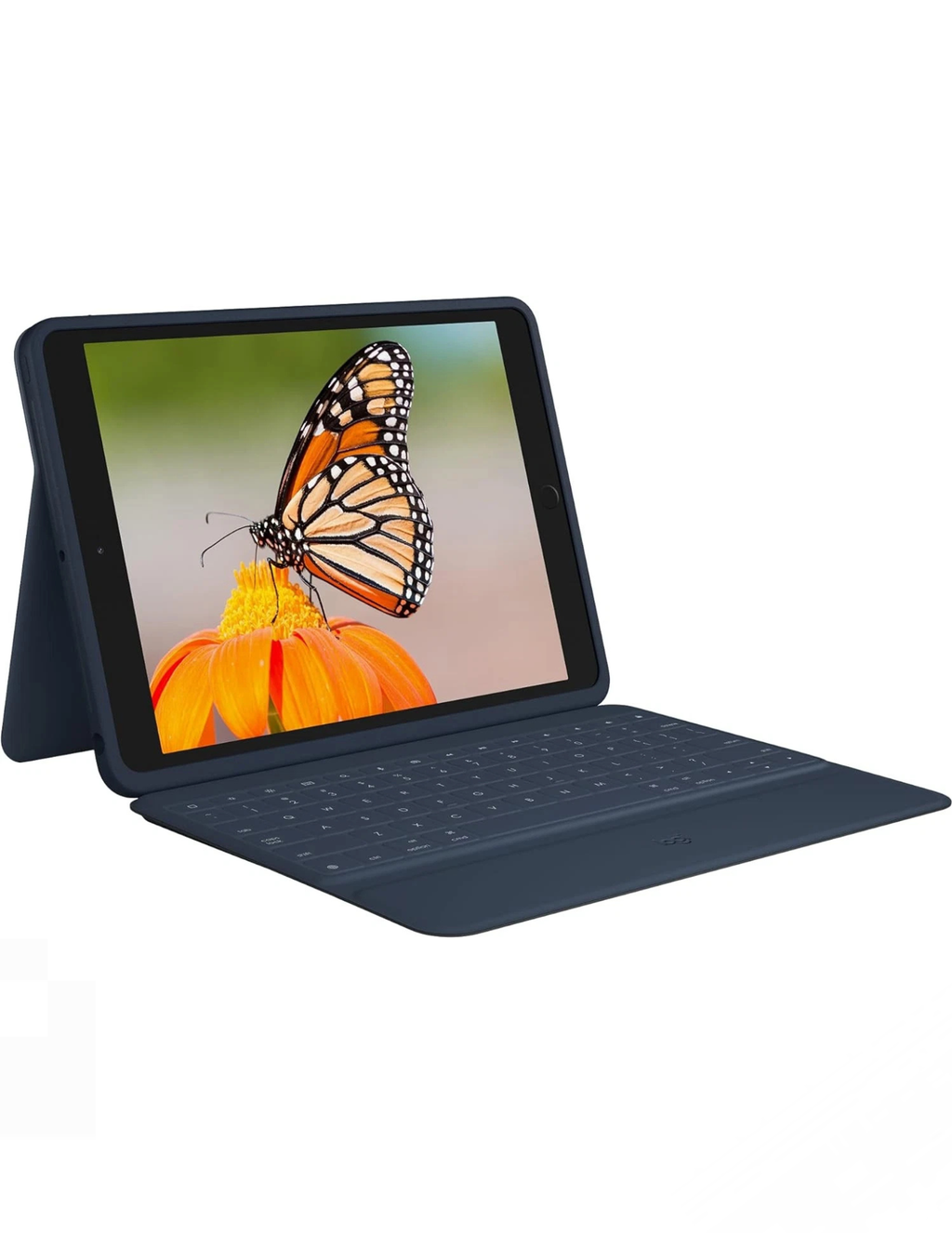 Logitech Rugged Combo 3 Ipad Keyboard For Ipad 7th - 8th And 9th Generation Classic Blue HG2