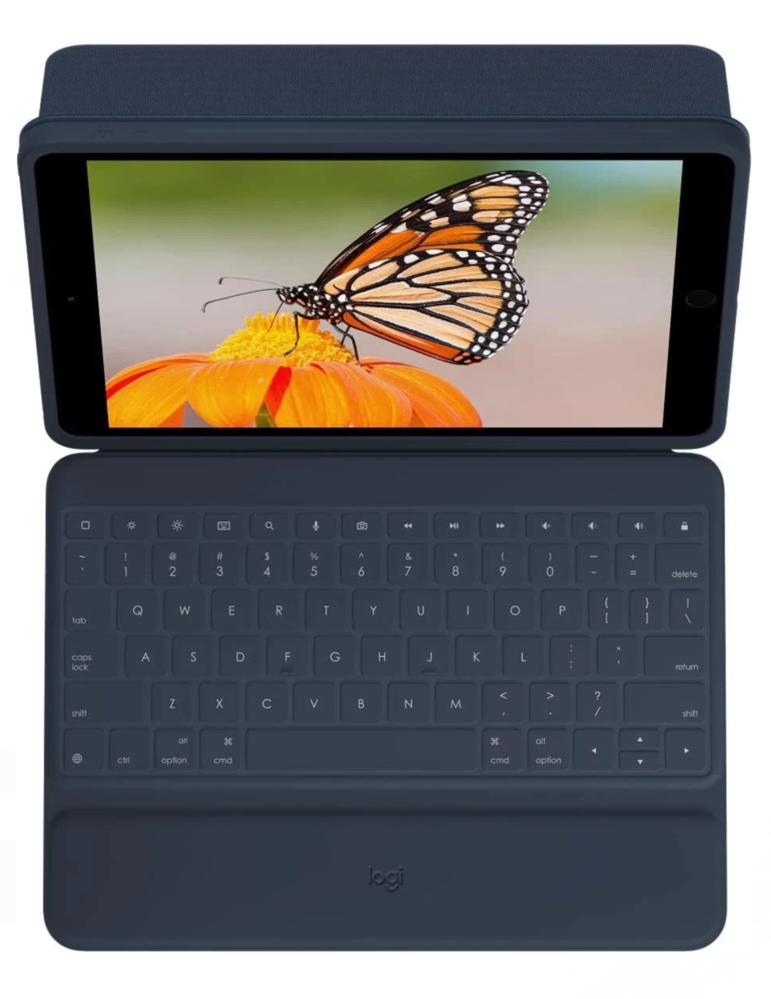 Logitech Rugged Combo 3 Ipad Keyboard For Ipad 7th - 8th And 9th Generation Classic Blue HG2