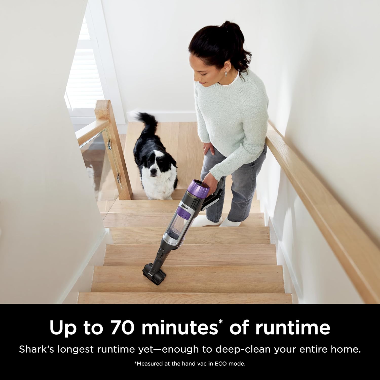 Shark Ip3251 Cordless Vacuum Cleaner Powerdetect Clean And Empty System Dark Gray WS1