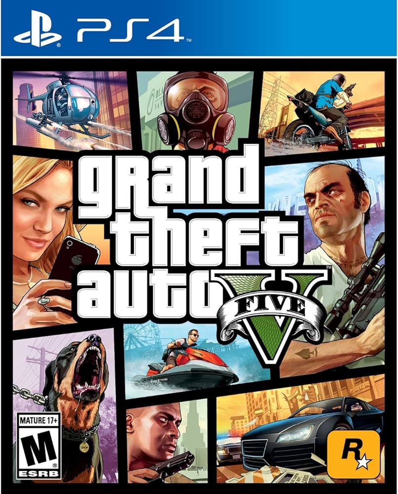 Playstation Grand Theft Auto V Ps4 KH1