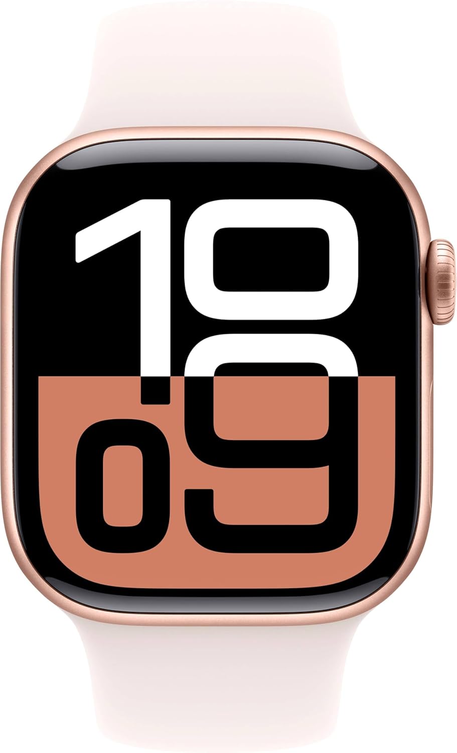 Apple Watch Series 10 42mm Gps Aluminum Rose Gold + Light Blush Sport Band 64gb WS1