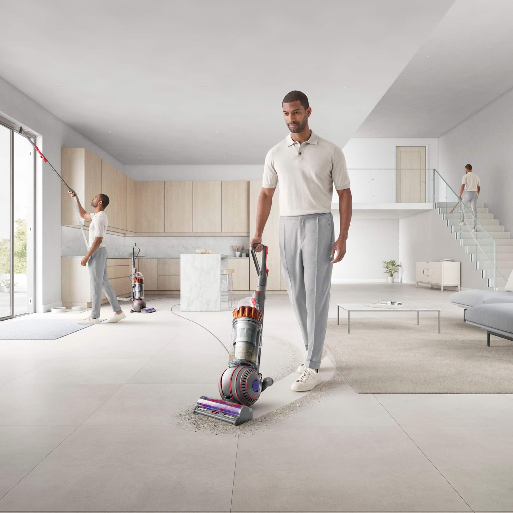 Dyson Ball Animal 3 Extra Upright Vacuum in Copper/Silver (Certified Refurbished)