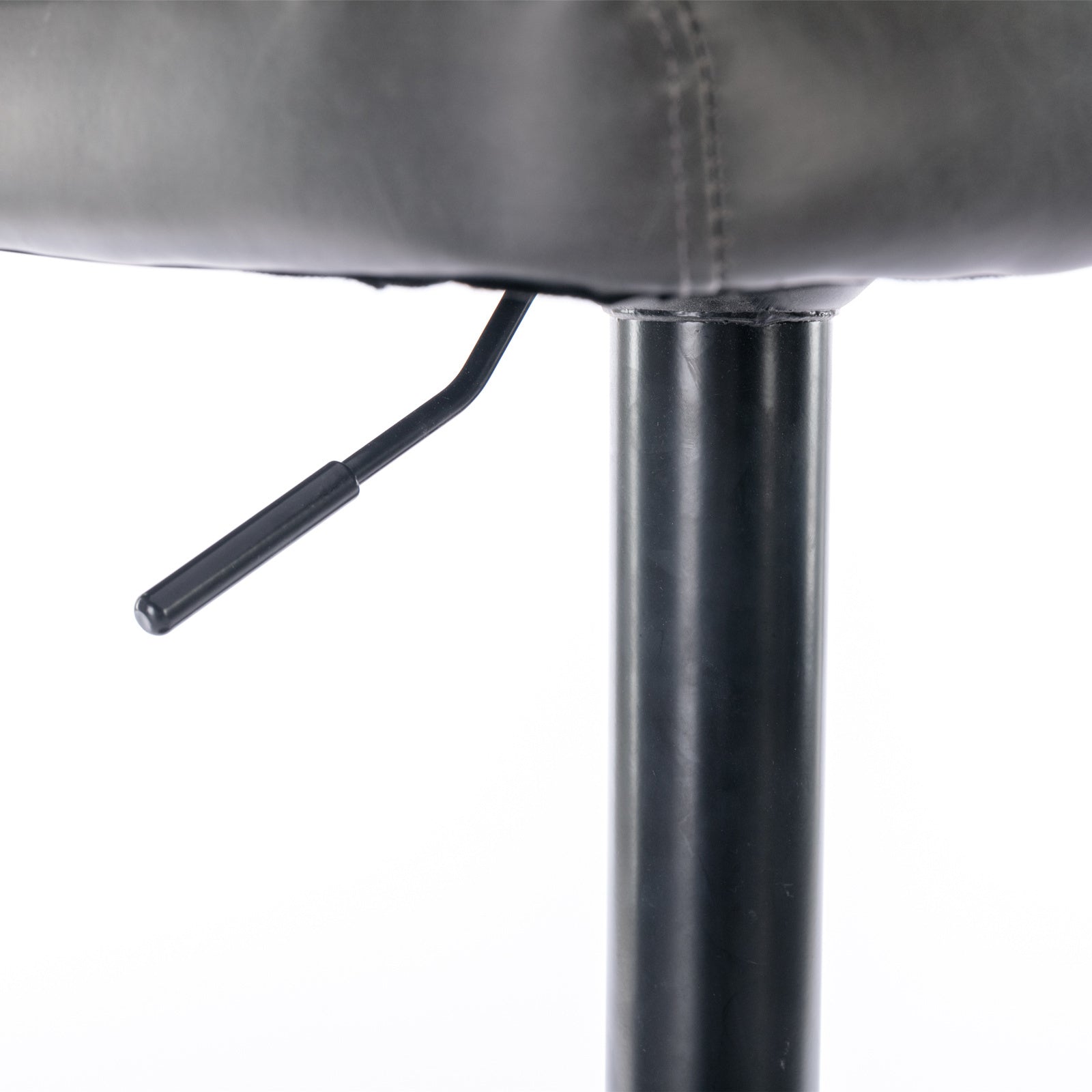 Set of 2 Modern PU Upholstered Swivel Barstools