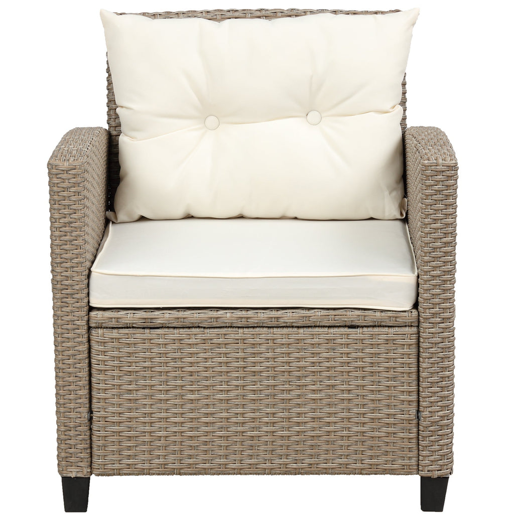Set of 4 Piece Outdoor, Patio Furniture