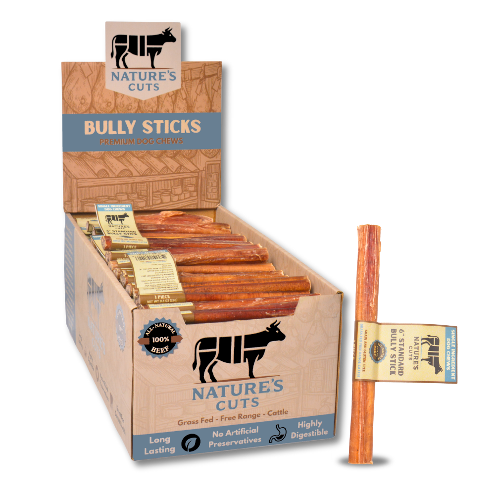 6" Standard Bully Sticks Display Box by Mighty Chewz