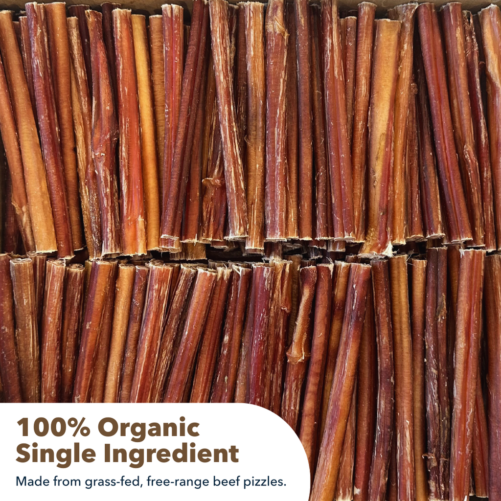 6" Thin Bulk Bully Sticks by Mighty Chewz