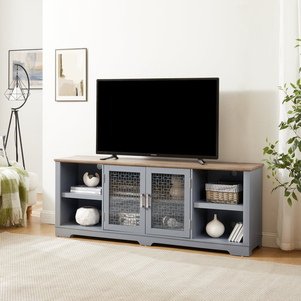 Modern Farmhouse TV Media Stand