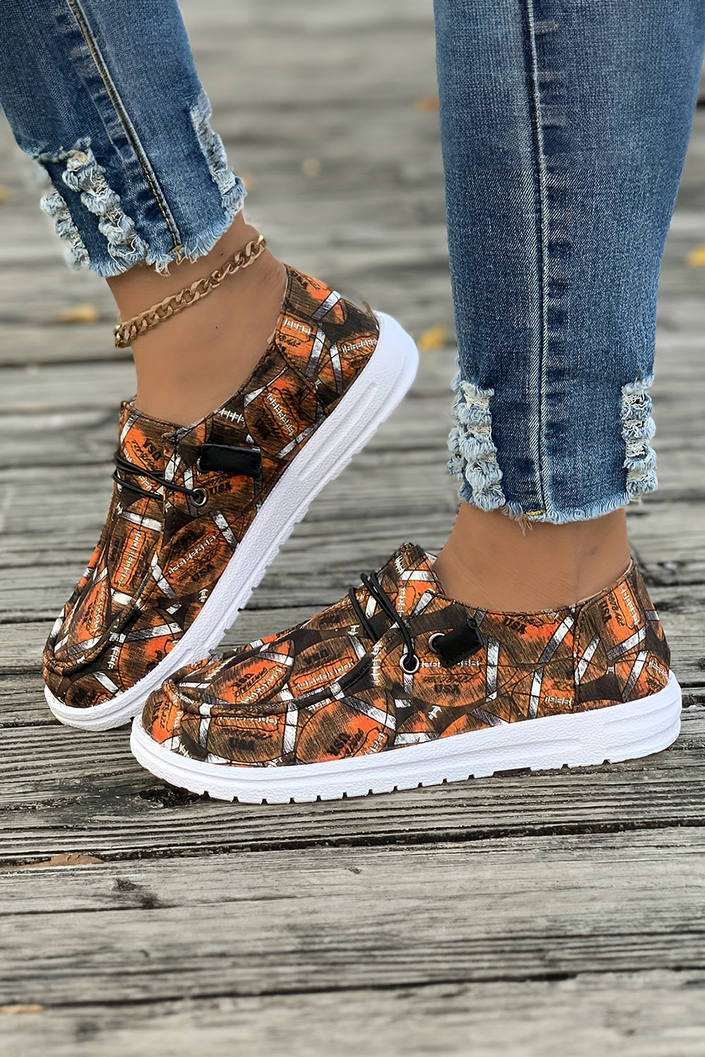 Scarlett Slip On Flat Shoes by Threaded Pear