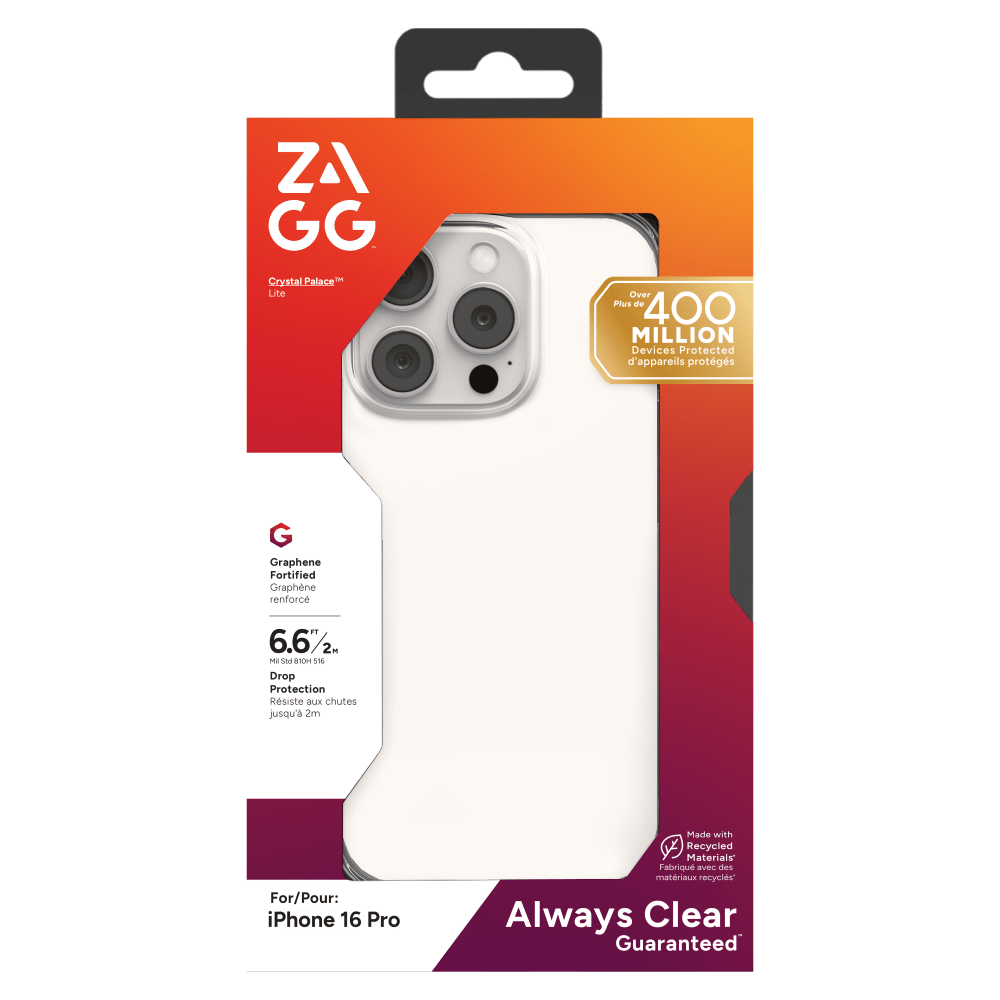ZAGG Crystal Palace Lite Case for Apple iPhone 16 Pro by ZAGG