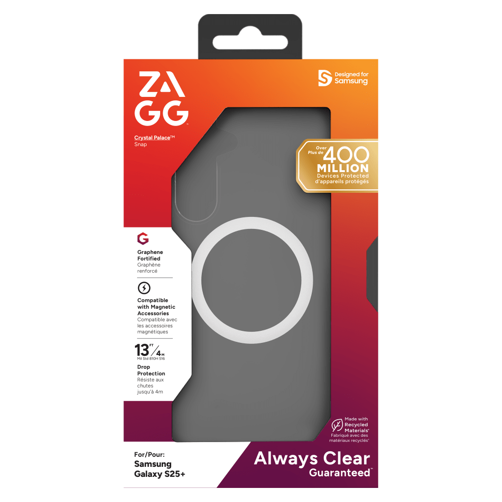 ZAGG Crystal Palace Snap MagSafe Case for Samsung Galaxy S25 Plus by ZAGG