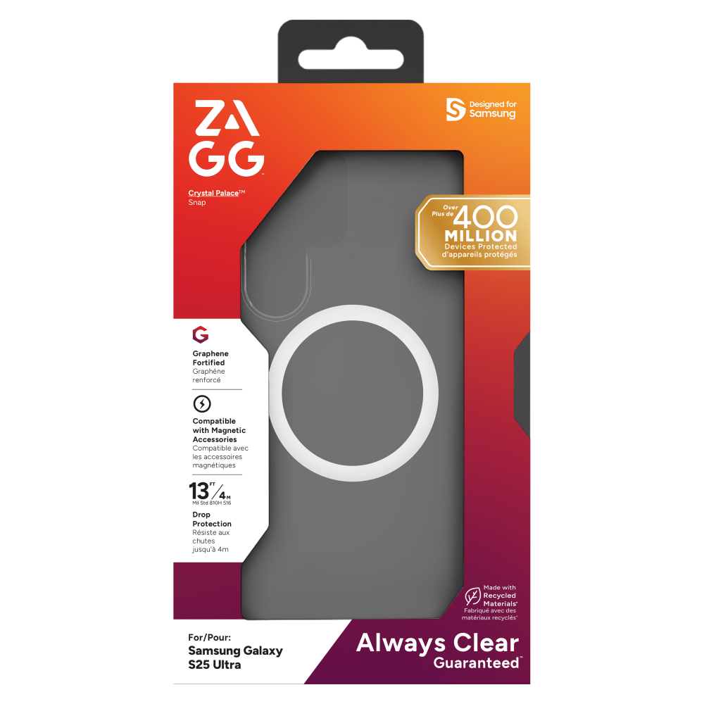 ZAGG Crystal Palace Snap MagSafe Case for Samsung Galaxy S25 Ultra by ZAGG