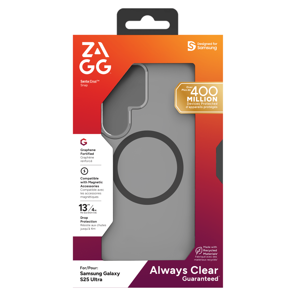 ZAGG Santa Cruz Snap MagSafe Case for Samsung Galaxy S25 Ultra by ZAGG