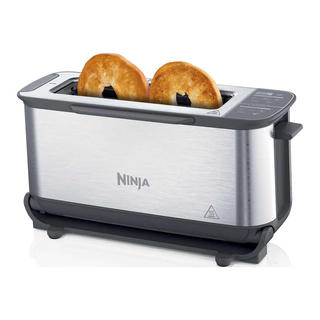 Ninja Foodi 2-in-1 Flip Toaster Oven ST100 in Stainless Steel