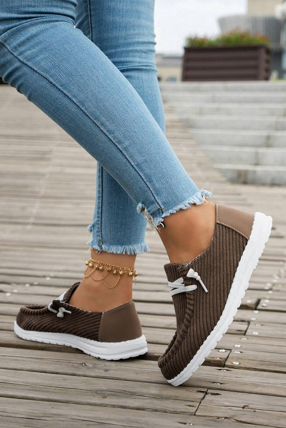 Sophia Slip On Casual Shoes by Threaded Pear