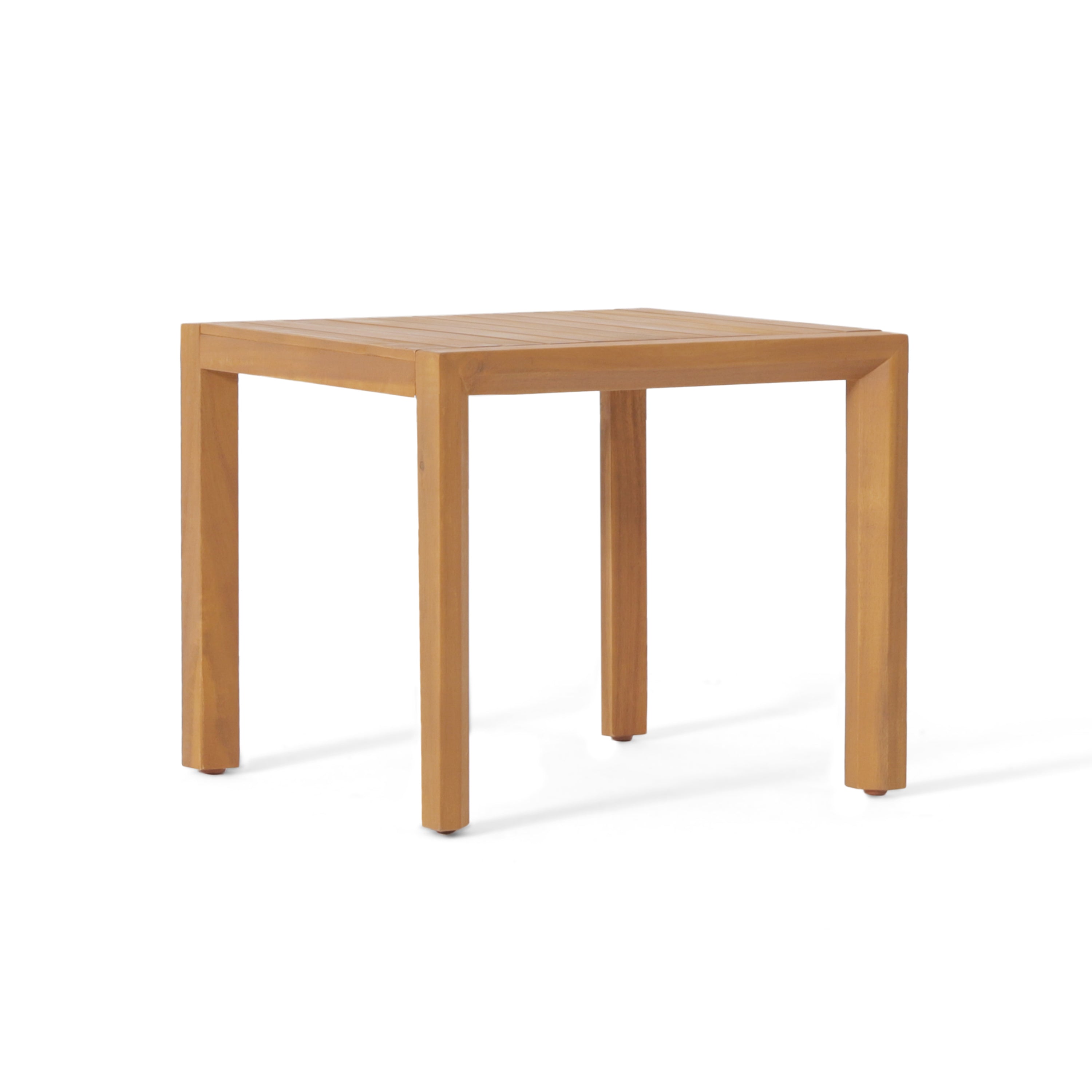 3 Pieces Acacia Wood Outdoor Minimalist Set