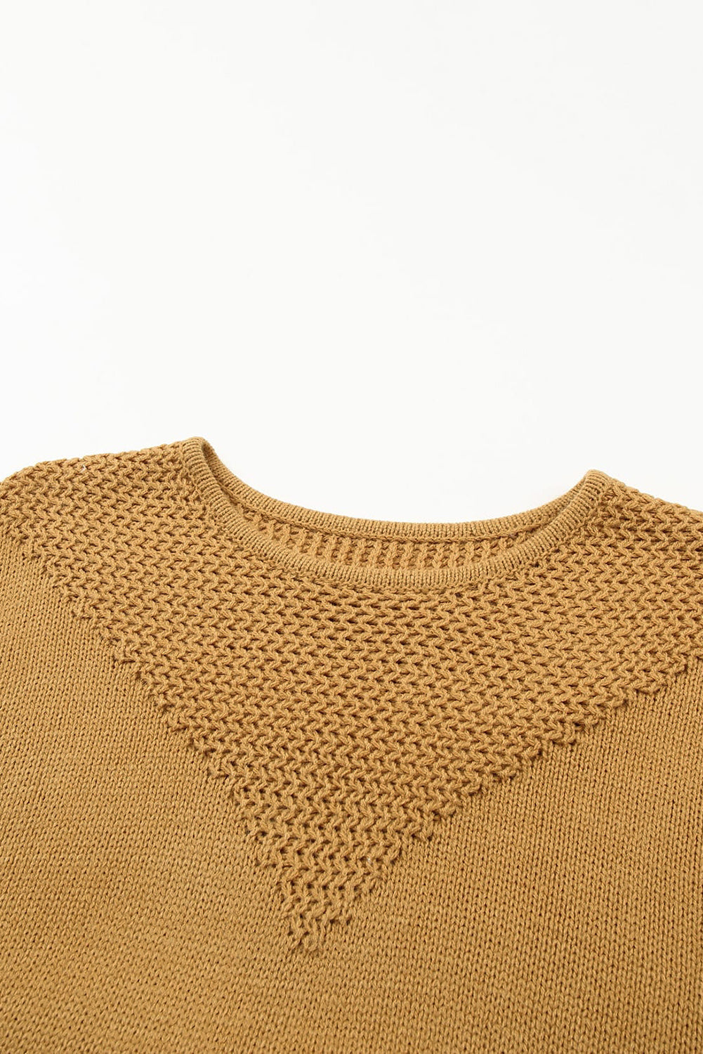 Avery tone Chevron Pullover Sweater - Threaded Pear
