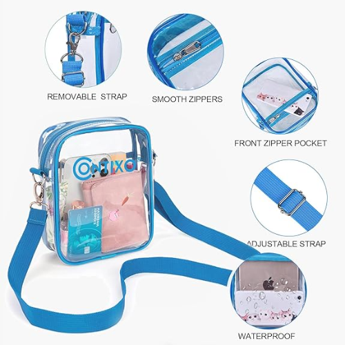 Contixo Clear Bag for Stadium Events by Contixo