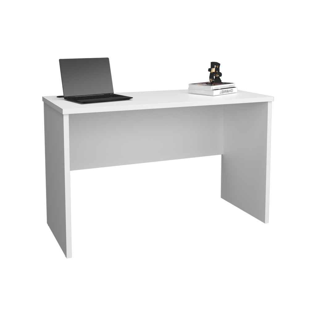 Malibu 47' Wide Study Modern White Desk
