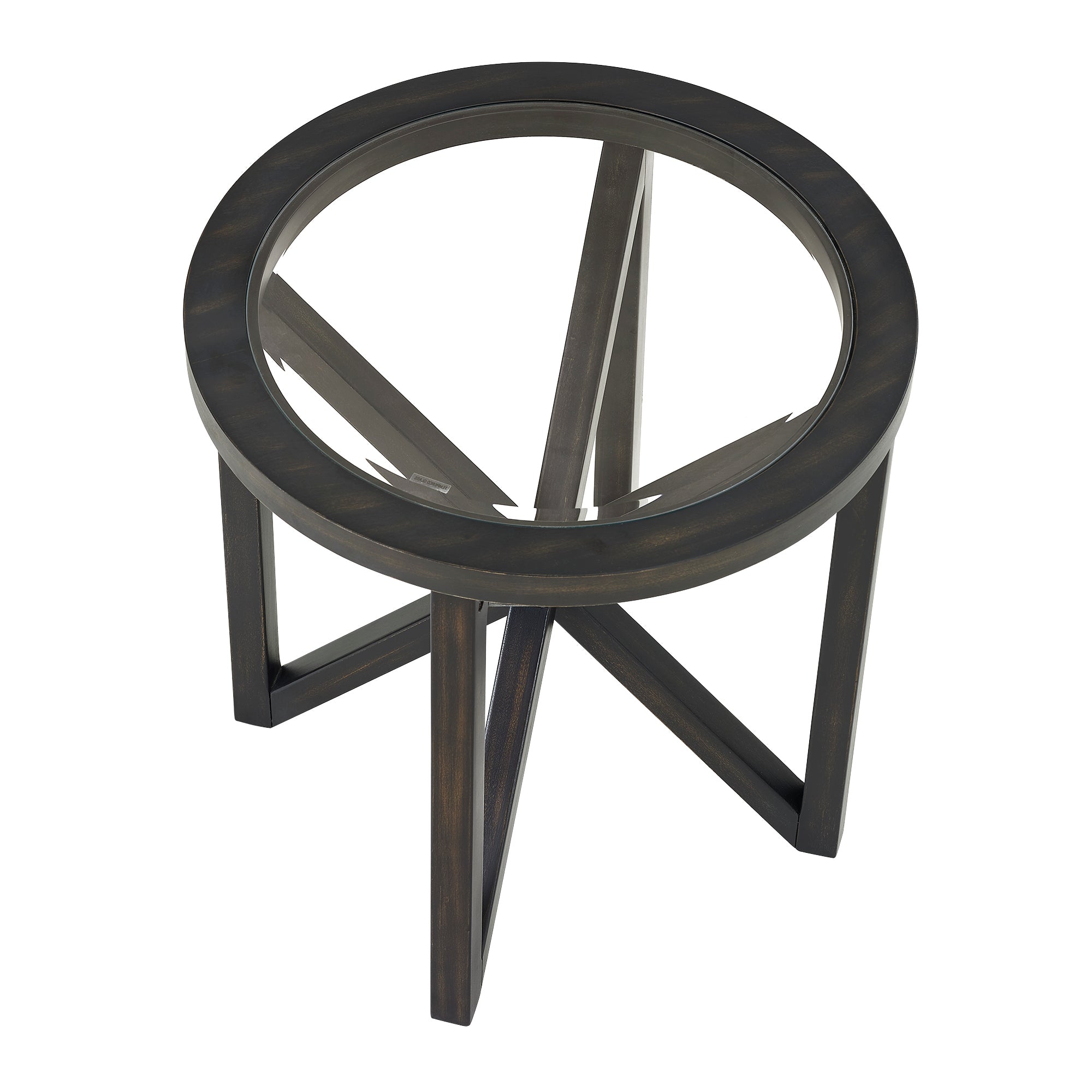 Modern Simple Tempered Glass Side Table
