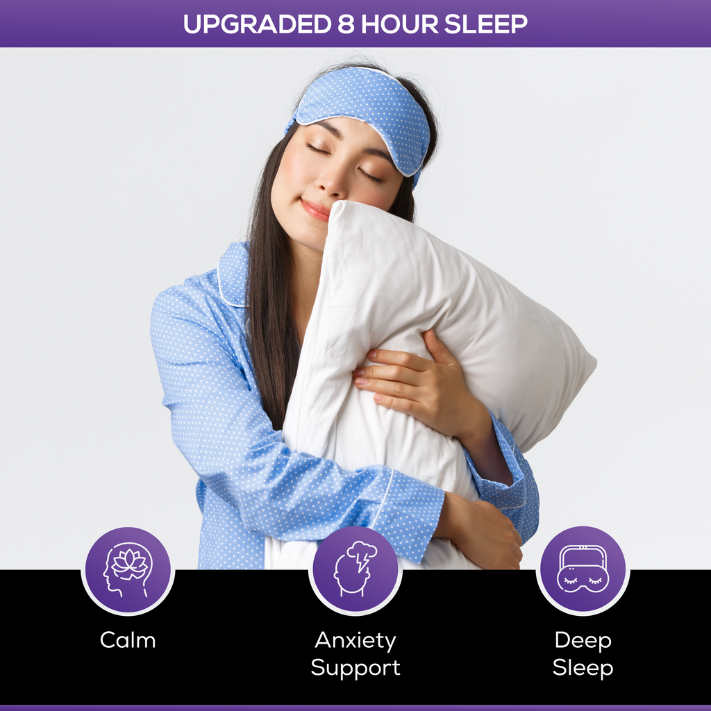 Upgraded 8-Hour Sleep: Clinically Shown To Improve Sleep (32 ct capsules) - Upgraded Formulas®