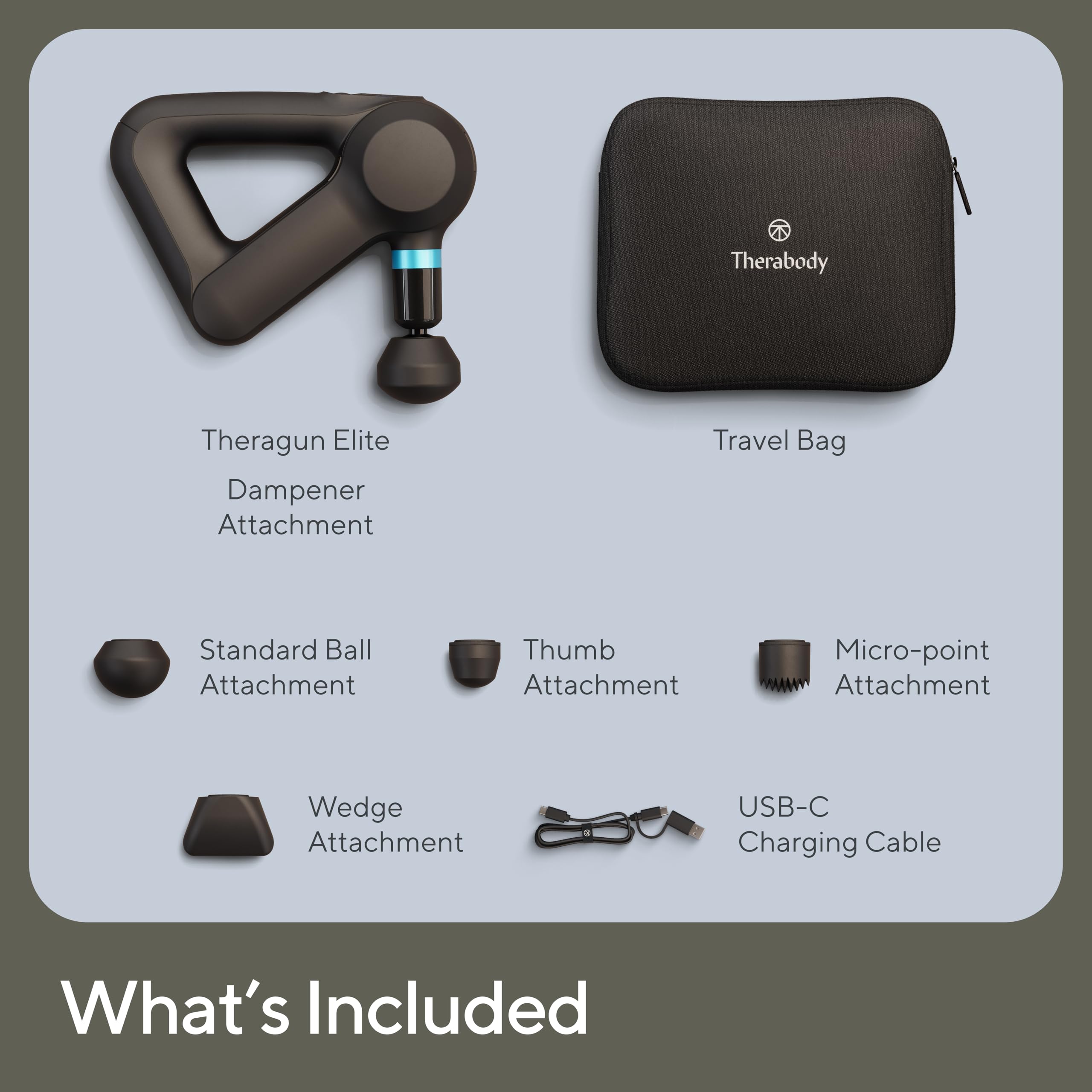 Therabody TheraGun Therabody Elite Muscle Massager 5th Generation in Black