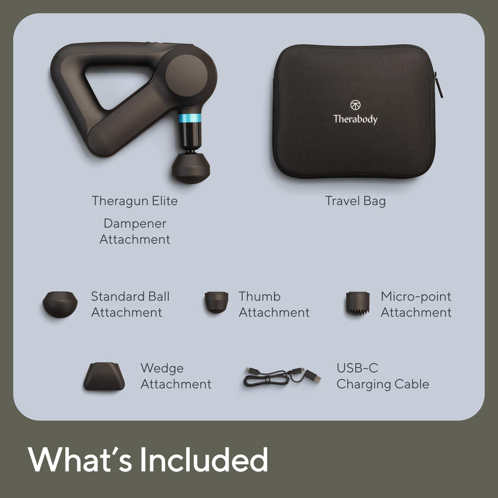Therabody Certified Refurbished TheraGun Therabody Prime Muscle Massager 6th Generation in Black