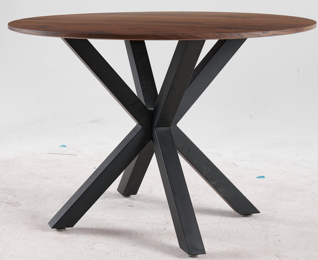 42.1" Mid-Century Dining Table for 4-6 People