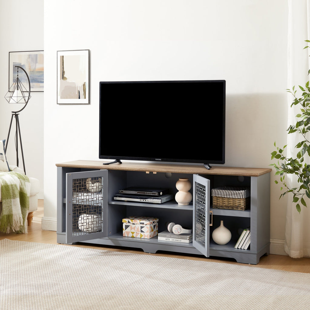 Modern Farmhouse TV Media Stand