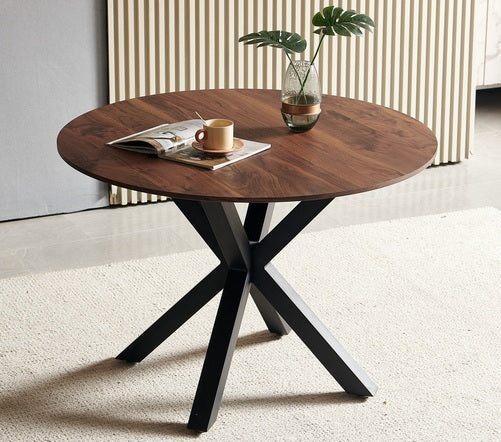 42.1" Mid-Century Dining Table for 4-6 People