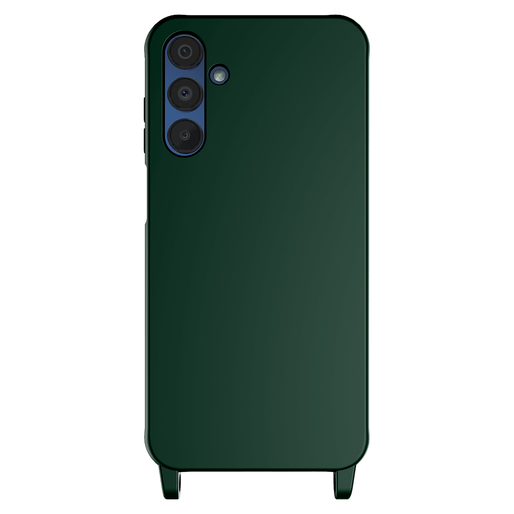 AMPD Real Feel TPU Crossbody Strap Case for Samsung Galaxy A15 5G by AMPD