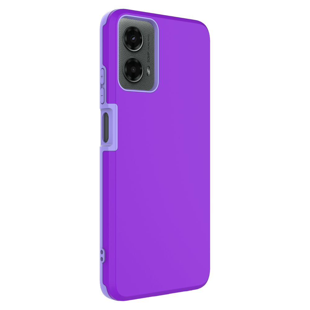AMPD Dual Layer Soft Touch Classic Slim Case for Motorola Moto G 5G (2024) by AMPD