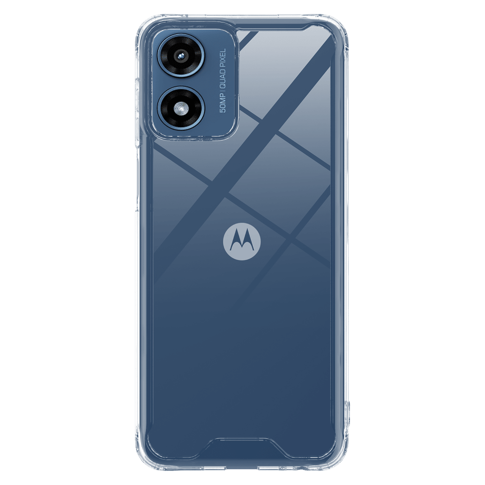 AMPD TPU / Acrylic Crystal Clear Case for Motorola Moto G 5G (2024) by AMPD