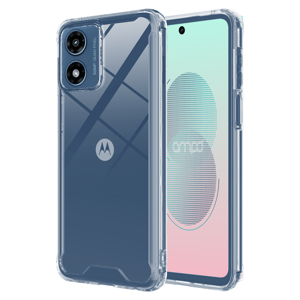 AMPD TPU / Acrylic Crystal Clear Case for Motorola Moto G Stylus 5G (2024) by AMPD