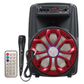 AMPD Blast G6 8Watt Bluetooth Speaker with Microphone and Remote Red