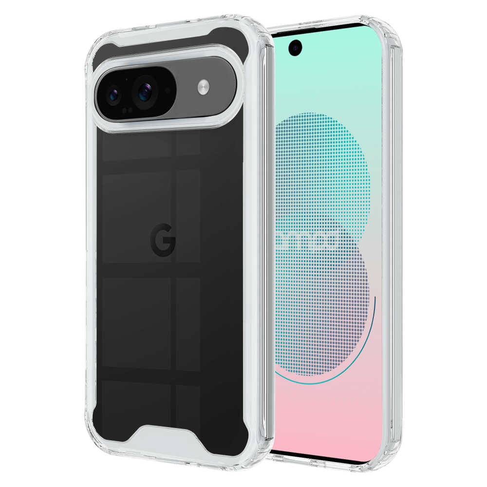 AMPD TPU / Acrylic Crystal Clear Case for Google Pixel 9 / Pixel 9 Pro by AMPD